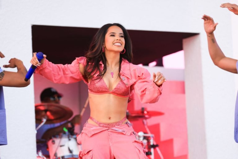 Becky G Honors Selena Quintanilla During Coachella Performance