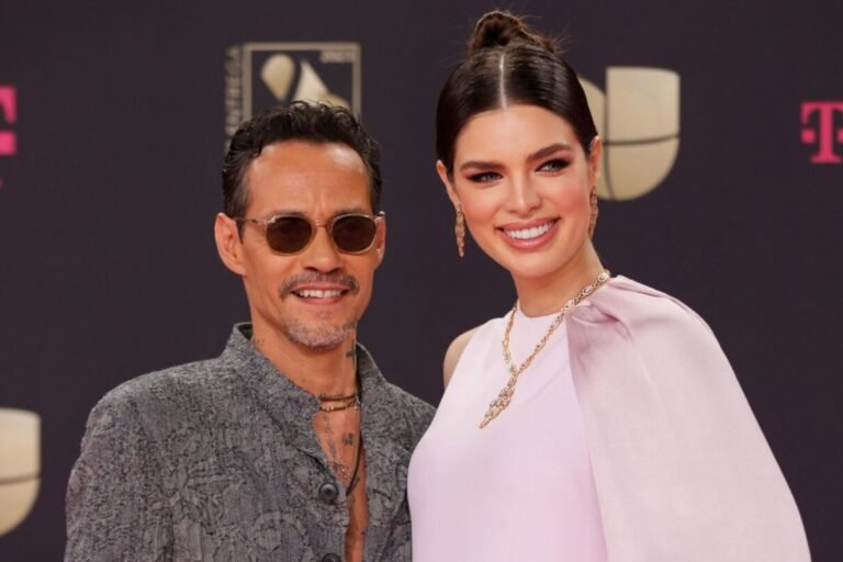 Marc Anthony & Nadia Ferreira Share Touching Photo Announcing Birth of Their Child