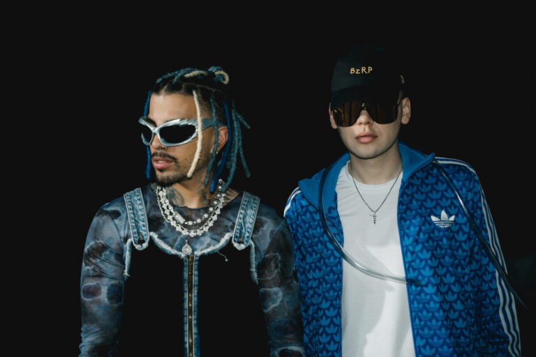 Bizarrap & Rauw Alejandro Party on the Moon in ‘BABY HELLO’ Music Video