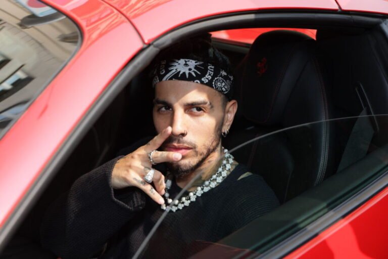 Rauw Alejandro Cruises with Miguel Bosé in ‘SI TE PEGAS’ Music Video