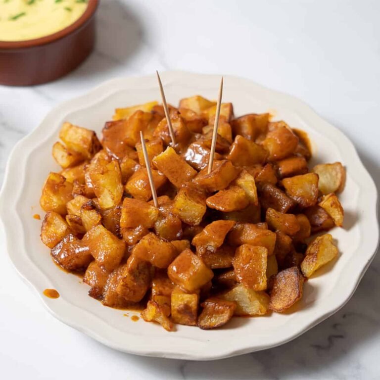 Best Patatas Bravas Recipe – Easy Spanish Fried Potatoes with Spicy Sauce Best Patatas Bravas Recipe – Easy Spanish Fried Potatoes with Spicy Sauce