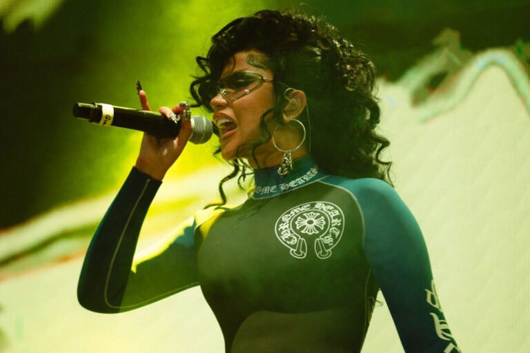 Cardi B Performs with Offset at Rolling Loud Miami 2023