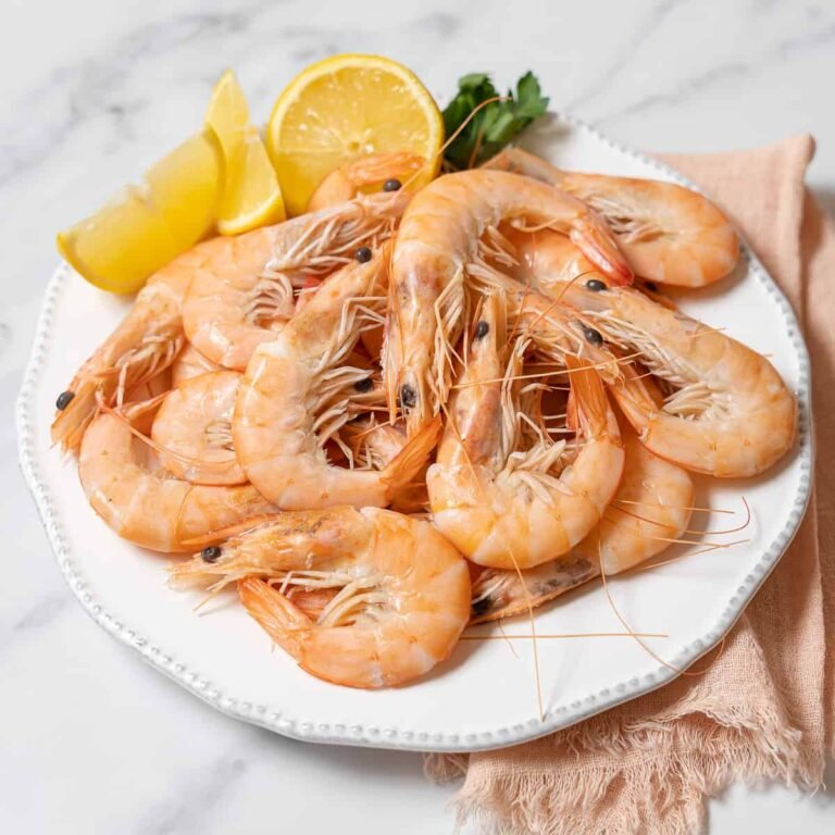 Perfect Boiled Shrimp Recipe (Gambas Cocidas)