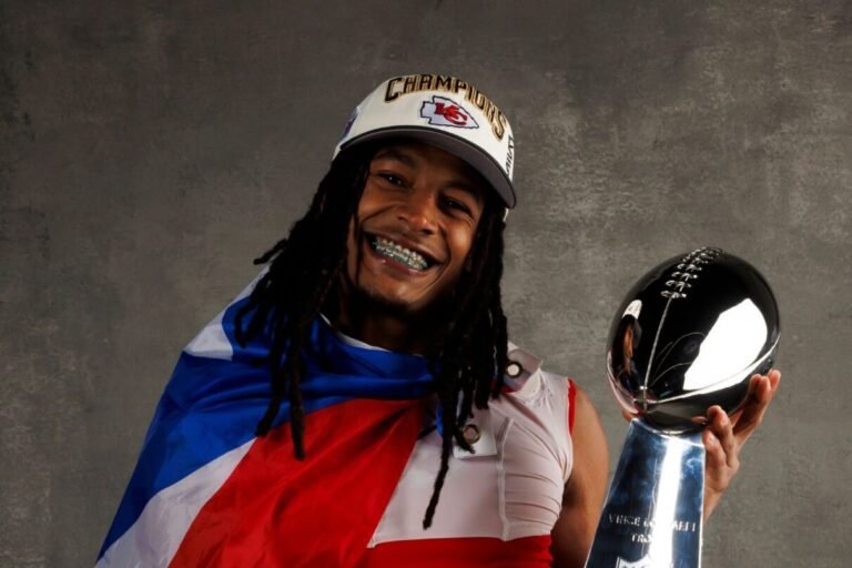 Isiah Pacheco Shows His Puerto Rican Pride After Winning Super Bowl LVIII