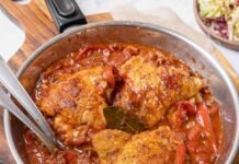 Chicken Chilindrón Recipe (Pollo al Chilindron)