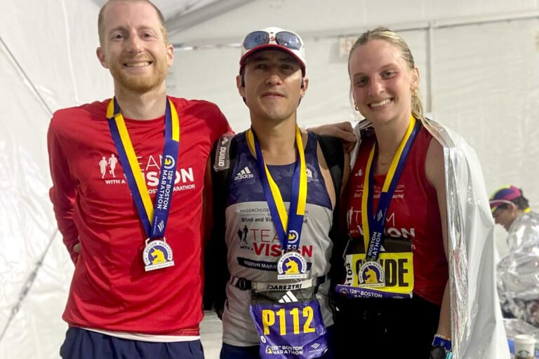 Meet the Guatemalan-American Who Won First Place in Blind Division at Boston Marathon